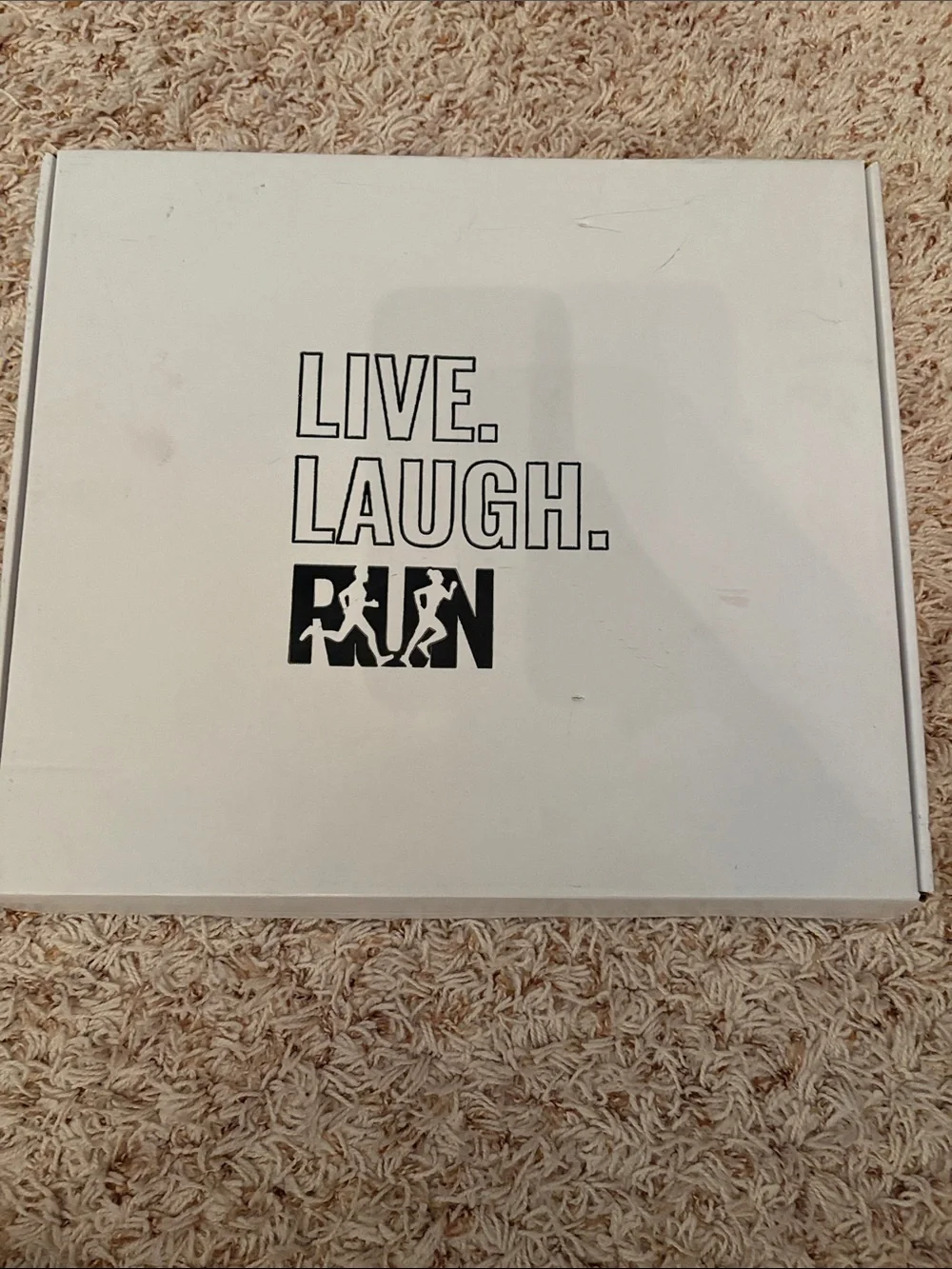Live. Laugh. Run Wall Display